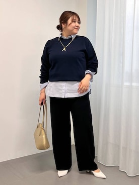 「アイテム（スウェット）」を使った、まつさん（レディース・162cm・20代）の夏コーディネート