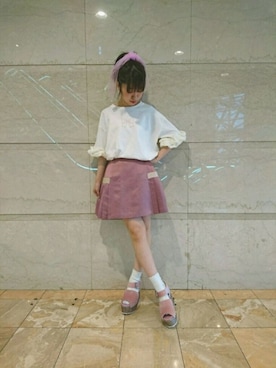 藤原美香さん（レディース・153cm）の夏コーディネート