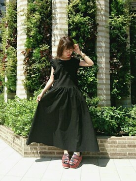 藤原美香さん（レディース・153cm）の夏コーディネート