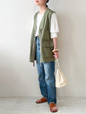 chakoさん(レディース・155cm)の夏コーディネート