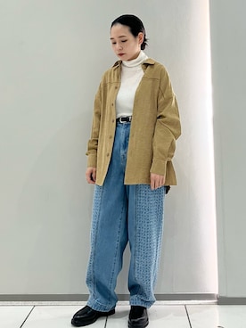 「アイテム（その他シューズ）」を使った、suu.さん（レディース・152cm）の秋コーディネート