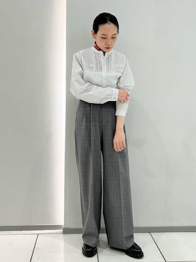 「NOMBRE IMPAIR（ノンブルアンペール）のアイテム」を使った、suu.さん（レディース・152cm）の秋コーディネート