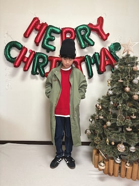 「アイテム（シューズ）」を使った、yuuu_soooさん（キッズ・160cm）の冬コーディネート