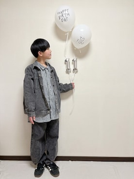 yuuu_soooさん（キッズ・160cm）の春コーディネート