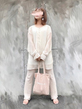 ぷしゅさん（レディース・158cm）の夏コーディネート