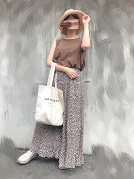 ぷしゅさん（レディース・158cm）の夏コーディネート