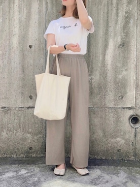 ぷしゅさん（レディース・158cm）の夏コーディネート