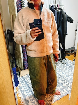 「レトロX」｜「アイテム（ブルゾン）」を使った、ysk78さん（メンズ・172cm）の秋コーディネート