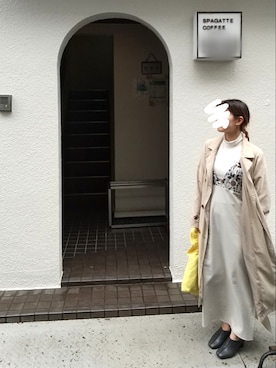 「MARTE（マルテ）のアイテム」を使った、カネコさん（レディース・156cm）の春コーディネート