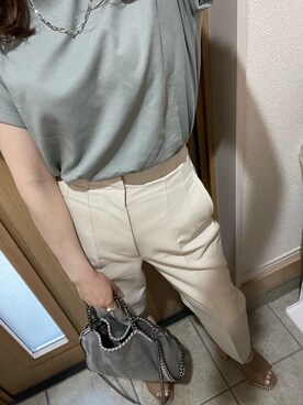 自分と娘記録@miiiyuuuさんのコーディネート