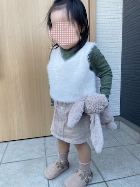 「Birthday（バースデイ）のアイテム」を使った、自分と娘記録@miiiyuuuさん（レディース・148cm）の秋コーディネート