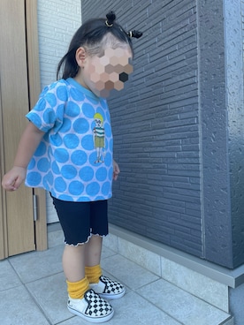 自分と娘記録@miiiyuuuさんのコーディネート