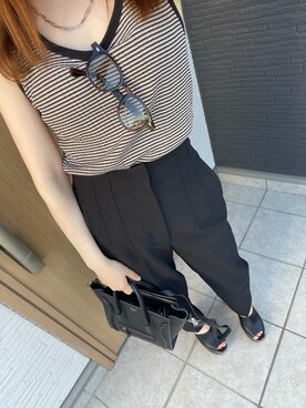 自分と娘記録@miiiyuuuさんのコーディネート