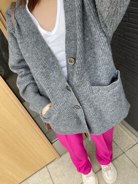 自分と娘記録@miiiyuuuさんのコーディネート