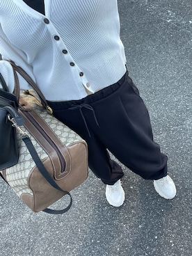 自分と娘記録@miiiyuuuさんのコーディネート