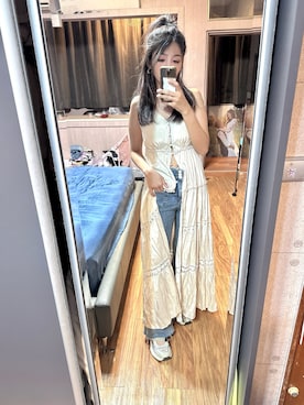 「NET（ネット）のアイテム」を使った、Eillianさん（レディース・165cm）の秋コーディネート