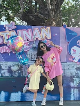 「アイテム（クラッチバッグ）」を使った、Eillianさん（レディース・165cm）の秋コーディネート