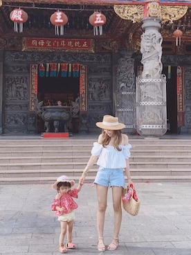 「ZARA（ザラ）のアイテム（キャップ）」を使った、Eillianさん（レディース・165cm）の秋コーディネート