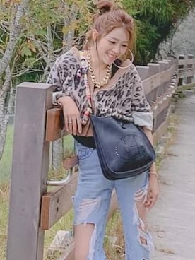 「HERMES（エルメス）のアイテム」を使った、Eillianさん（レディース・165cm）の秋コーディネート