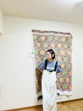 「アイテム（ジャンパースカート）」を使った、🌷nobuch111🌷さん（レディース・164cm）の秋コーディネート