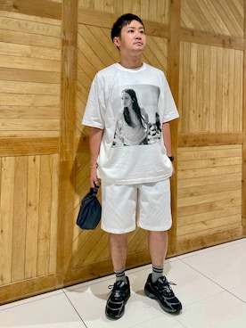 「FREAK'S STORE（フリークスストア）のアイテム」を使った、&K&H&K&さん（メンズ・169cm）の夏コーディネート
