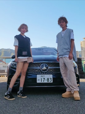 「アイテム（フォーマルスーツ/小物）」を使った、インスタ→bz178koshu47さん（レディース・160cm）の秋コーディネート