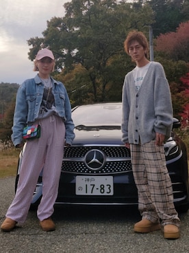 「アイテム（パンツ）」を使った、インスタ→bz178koshu47さん（レディース・160cm・40代）の秋コーディネート