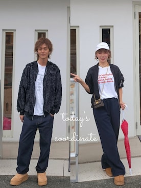 「アイテム（MA-1）」を使った、インスタ→bz178koshu47さん（レディース・160cm・40代）の秋コーディネート