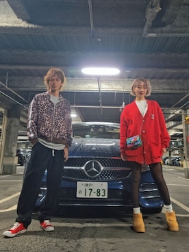 「アイテム（ナイロンジャケット）」を使った、インスタ→bz178koshu47さん（レディース・160cm）の秋コーディネート