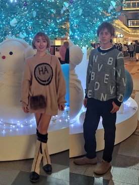 「アイテム（ブーツ）」を使った、インスタ→bz178koshu47さん（レディース・160cm・40代）の秋コーディネート