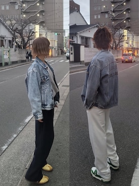 「Honeys（ハニーズ）のアイテム」を使った、インスタ→bz178koshu47さん（レディース・160cm）の冬コーディネート