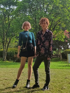 「ショートパンツ」｜インスタ→bz178koshu47さん（レディース・160cm・40代）の秋コーディネート