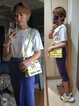 「アイテム（ピアス（両耳用））」を使った、インスタ→bz178koshu47さん（レディース・160cm・40代）の秋コーディネート