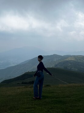 「SPINNS(スピンズ)のアイテム(バレッタ/ヘアクリップ)」を使った、Y U Iさん(レディース・163cm)の夏コーディネート