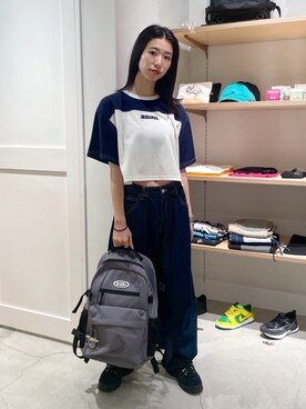 西端真由さん（レディース・158cm）の夏コーディネート