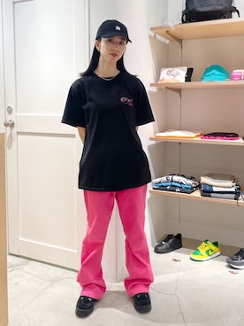 西端真由さん（レディース・158cm）の夏コーディネート