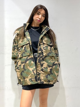 西端真由さん(レディース・158cm)の秋コーディネート