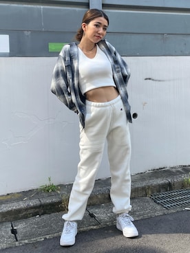 西端真由さん（レディース・158cm）の秋コーディネート