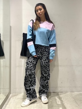 西端真由さん（レディース・158cm）の秋コーディネート