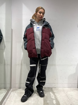 西端真由さん（レディース・158cm）の秋コーディネート