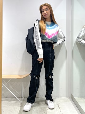 西端真由さん（レディース・158cm）の秋コーディネート