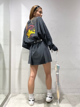 西端真由さん（レディース・158cm）の夏コーディネート