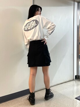 西端真由さん(レディース・158cm)の秋コーディネート