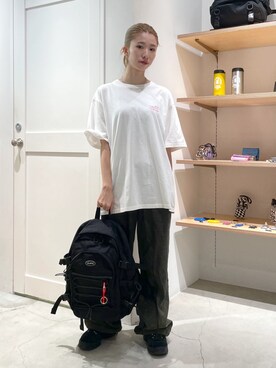 西端真由さん（レディース・158cm）の夏コーディネート