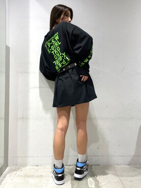 西端真由さん(レディース・158cm)の秋コーディネート