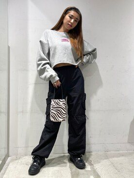 西端真由さん（レディース・158cm）の夏コーディネート