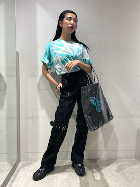 西端真由さん（レディース・158cm）の夏コーディネート