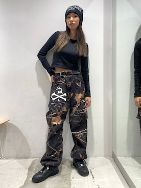 西端真由さん（レディース・158cm）の秋コーディネート