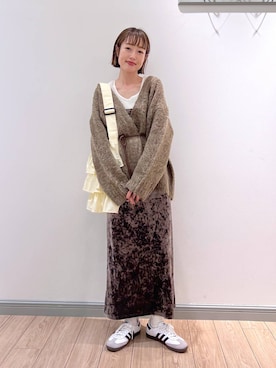 「アイテム（ワンピース/ドレス）」を使った、y_nさん（レディース・163cm・30代）の冬コーディネート