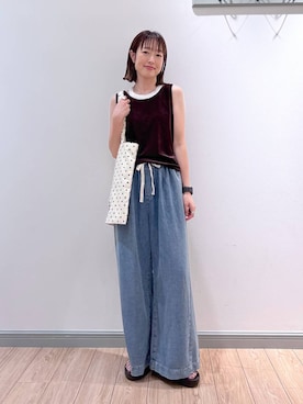 「OOFOS（ウーフォス）のアイテム」を使った、y_nさん（レディース・163cm）の夏コーディネート